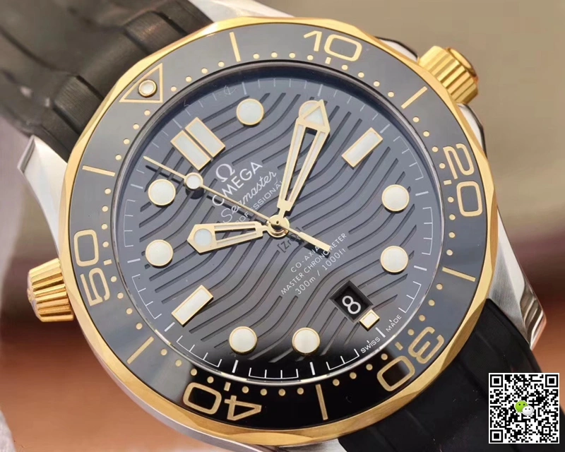 Omega Seamaster 210.22.42.20.01.001 VS Factory 1:1 Best Edition Replica Watch Black Strap